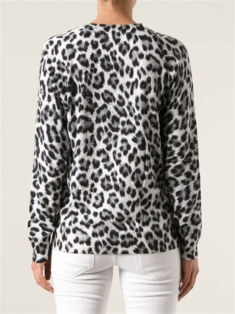 Michael Michael Kors Leopard Print Women’s Pullover 